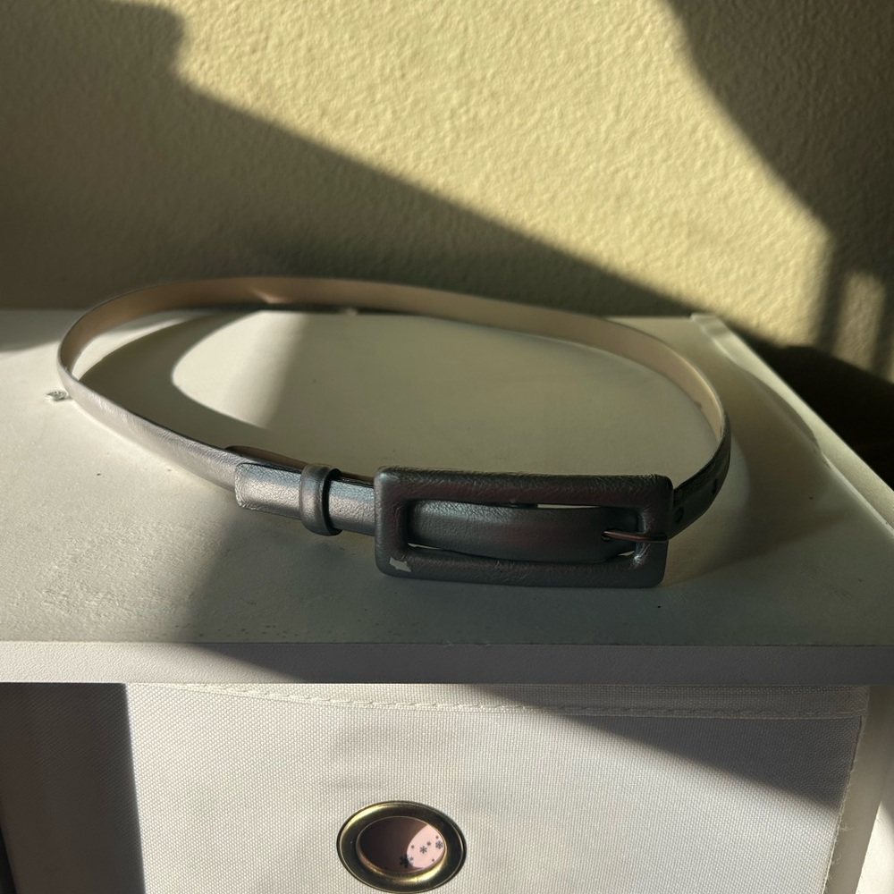 Elegant Brown Leather Belt for Women